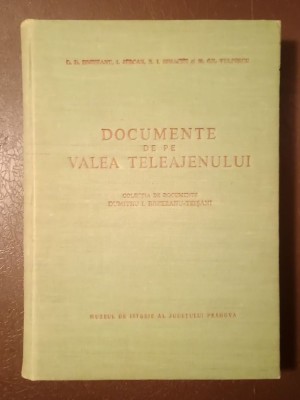 O. D. Brezeanu; I. Jercan; N. I. Simache; M. Gh. Vulpescu - Documente de pe Valea Teleajenului (colecția de documente Dumitru I. Brezeanu-Teișani) foto