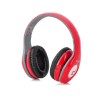 Casti audio cu fir DM, sunet stereo, 40 mm, Rosu