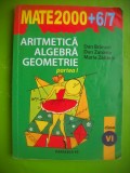 HOPCT MATE 2000 6/7 ARITMETICA ALGEBRA GEOMETRIE CLASA VI -PARTEA I-247 PAG