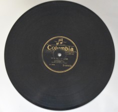 Zavaidoc Th. - Foaie verde si-o negara / De la primarie-n sus - disc ebonita patefon/gramofon Columbia