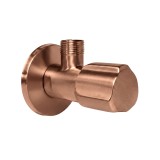 Robinet colțar 02 1/2" x 3/8" Brush Copper