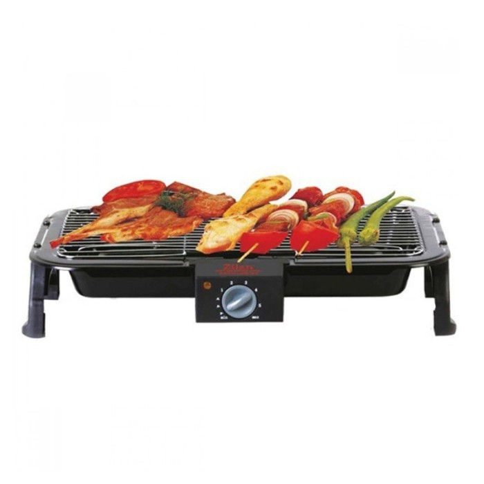 Gratar electric Zilan, 2200 W, 40 x 22 cm, Negru Gratar electric Zilan, 2200 W, 40 x 22 cm, Negru