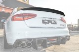 Spoiler tip ABT pentru portbagaj, potrivit pentru Audi A4 2008-2013 sedan, necolorat Performance AutoTuning
