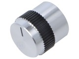 Buton Rotativ cu Indicator Aluminiu 6mm 15x15mm
