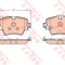 Set placute frana,frana disc BMW X1 (F48) (2015 - 2016) TRW GDB2098