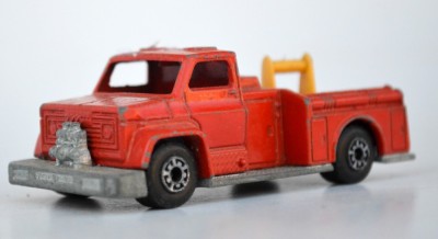 Macheta Matchbox Superfast nr. 13, Snorkel Fire Engine - Lesney 1977 foto