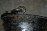 Vand oala veche ,dobrogeana,de cupru,de mari dimensiuni-deosebita si rara prin forma si dimensiune