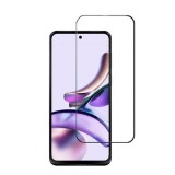 Folie sticla securizata compatibila cu motorola moto g13, cfp1, case friendly, full glue, lipire completa, 9h, bro, negru