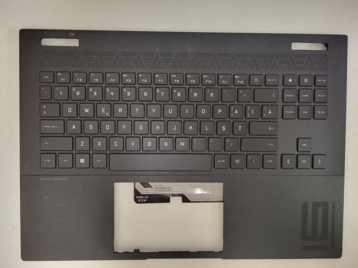 Carcasa superioara cu tastatura palmrest Laptop, HP, OMEN 16-WD, 16T-WD, 16-XD, N45350-001, N45350-031, N45350-B31, N45350-271, N50597-271, AP7IG00021