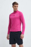 Under Armour hanorac de antrenament Tech 2.0 culoarea roz, melanj