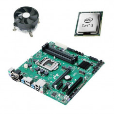 Kit Placa de Baza Asus PRIME B250M-C, Intel Core i3-6100T, Cooler foto