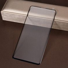 Folie Sticla Protectie Display Samsung Galaxy S10 Plus G975 Acoperire Completa Neagra foto