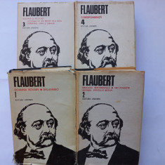 GUSTAVE FLAUBERT - OPERE [ VOL. I, II, III, IV] 4 VOLUME, 1979 - 1985