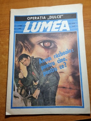 revista lumea 4 iunie 1992 foto