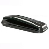 Cutie portbagaj auto Aleo EasyLine 430L negru lucios, 50 kg