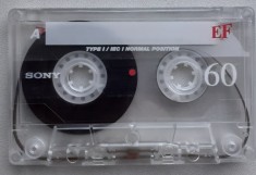 Sony EF 60 (caseta audio) foto