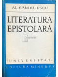 Al. Săndulescu - Literatura epistolară (editia 1972)