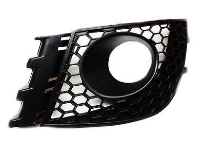 Grila bara fata Seat Ibiza/Cordoba (6L), 05.2006-04.2008, Stanga, 6L0853665L01C, 6731273R cu locas pentru proiectoare