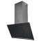 Hota unghiulara Bamia, control prin gesturi, sticla negra, 151 W, A++, 900 x 1130 x 380 mm