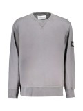 Cumpara ieftin Bluza barbati din bumbac cu logo J30J325145 si croiala Regular Fit, Gri inchis, S