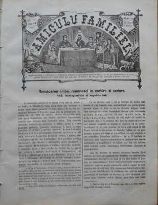 Ziarul Amiculu familiei , an 4 , nr. 10 , Gherla , 1880 , Constantin Morariu foto