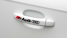 Sticker manere usa - AUDI S (set 4 buc.) foto
