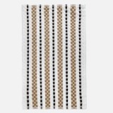 Prosop de Bucătărie Alb cu Model &icirc;n Carouri, 60x35cm, CMCLASS