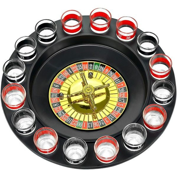 Set Ruleta Drinking Game 16 pahare,joc pentru petreceri