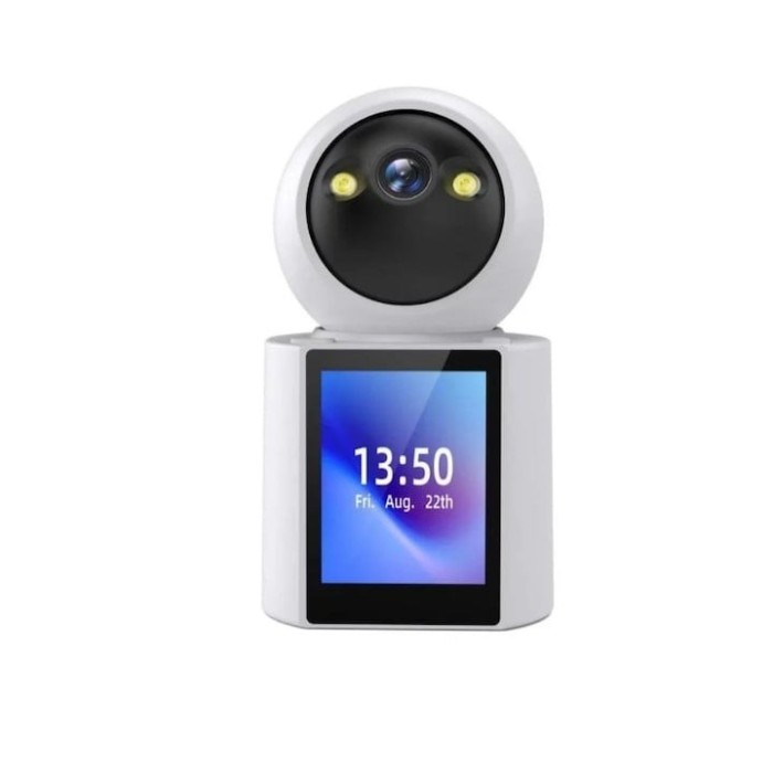 Camera video pentru supraveghere copii, apeluri video bidirectionale, rezolutie 2k, ecran UHD de 3&quot; UltraHD, aplicatie inteligenta pentru telefon cone