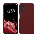 Husa Kwmobile pentru Samsung Galaxy A05s, Visiniu, Silicon, KWM000021MY010C, Carcasa