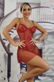 Cumpara ieftin LRZ20-81 Desu sexy din plasa fina semitransparenta
