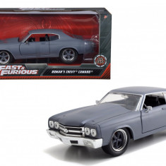 MASINUTA METALICA FAST AND FURIOUS ROMAN'S CHEVY CAMARO SCARA 1:24 SuperHeroes ToysZone