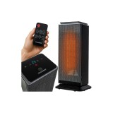 Radiator electric vertical Kaminer Lumni 2.0 26376, 2000W, 42 x 19 x 17 cm, negru