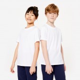 Tricou bumbac Educație fizică Essentiel Alb Copii