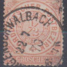 Germania - nord postbezirk, 1869, stampilat (G1)