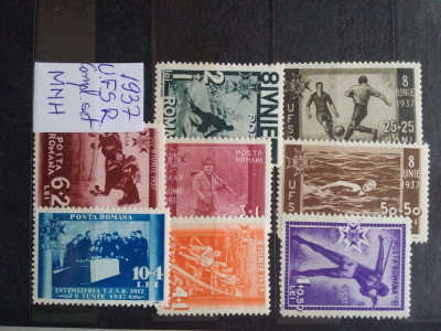 1937-UFSR -complet set-orig. gum -MNH foto