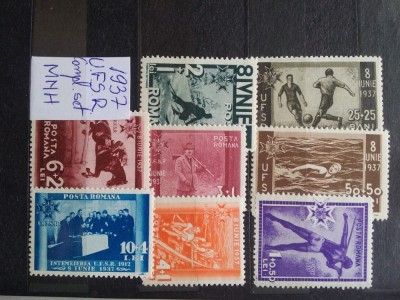 1937-UFSR -complet set-orig. gum -MNH foto