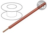 Cablu HookUp Wire litat Cu 26AWG PTFE roșu 30,5m