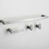 Set accesorii pentru baie Mati Brush Nickel 4 piese