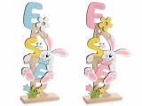 Cumpara ieftin Set 2 decoratiuni Paste lemn 18x6x35 cm