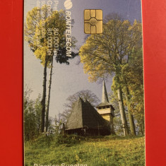 Cartela telefonică de colecție Biserica Sugatag-Biserica Hărnicești