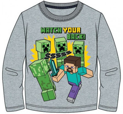 Bluza Minecraft ORIGINAL Steve Creepers 9-10 sau 11-12 ani + Bratara !! foto