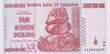 Bancnota Zimbabwe 5.000.000.000 Dolari 2008 - P84 UNC