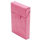 Husa roz din piele pentru pachet de tigari slim P27 Breckner