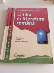 Limba și literatura rom&amp;acirc;nă - clasa a X-Marin Iancu foto