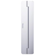 Suport / Stand Laptop, Auto-Adeziv, Aluminiu, Pliabil, Slim, Baseus, Argintiu foto