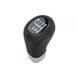 Maner schimbator viteze Bmw E81, E82, E87, E90, E91, E92, E93-, 6 viteze, Piele ecologica, Diametru orificiu de montare buton: 15mm, GZB-BM-012