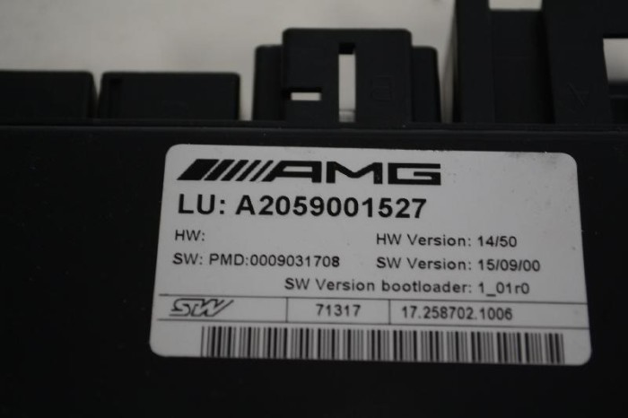 Unitate de control motor MERCEDES-BENZ C Coupe C205 2015 OEM: A2059001527 3750804