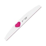 Cumpara ieftin Pila Unghii Semiluna 100/180 SensoPRO Milano - Heart Style #06