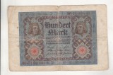 bnk bn Germania 100 marci 1920 KM69a circulata